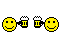 smileys with beer